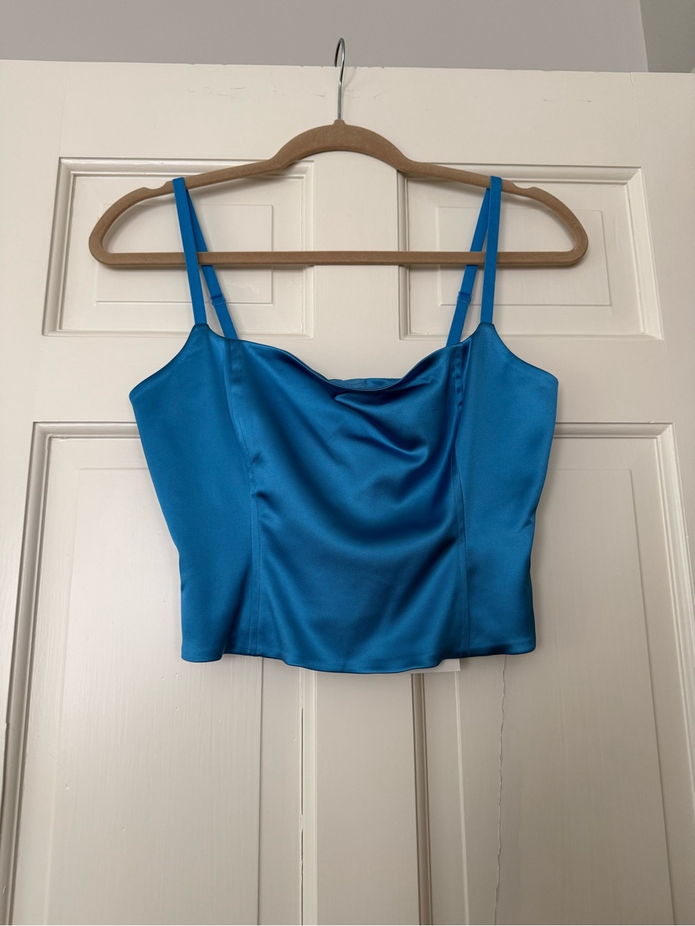 Wilfred Satin Blue Top